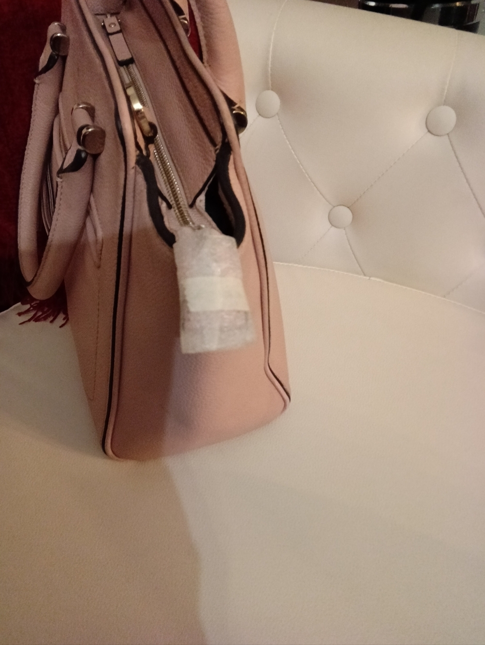 kate spade Chester Street Allyn Pebble leather satchel with tassel - Picture 4 of 9
